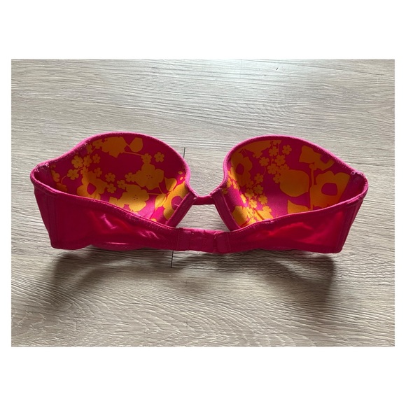 Xhilaration Pink Strapless Pushup Bra Size 34C - Picture 2 of 3